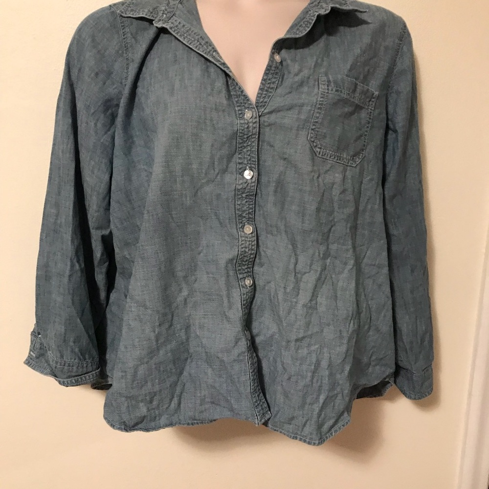 Chambray button down